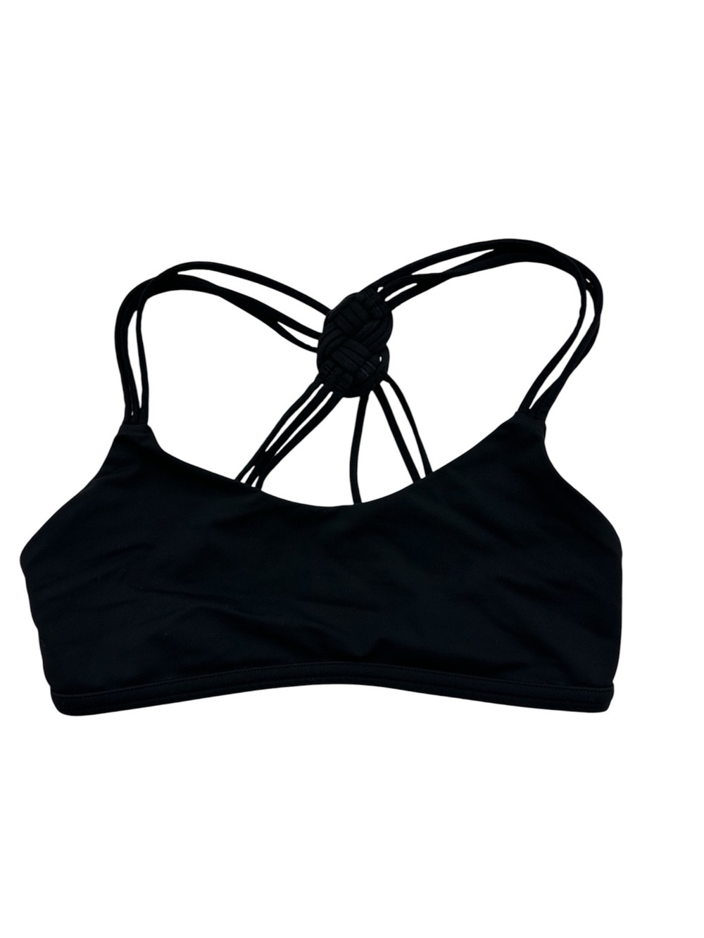 Lululemon Love Knot Black Sports Bra Size 4